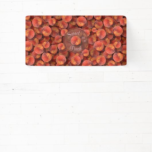 Bannière Peaches (Insitu)