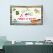 Bannière Pêche premier anniversaire (Salon professionnel)