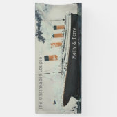 Bannière personnalisable titanique (Vertical)