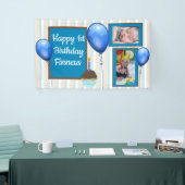 Bannière personnalisée 1er anniversaire pour le bl (Salon professionnel)