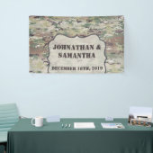 Bannière personnalisée 3'x5' Armée OCP Camo Unifor (Salon professionnel)