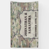 Bannière personnalisée 3'x5' Armée OCP Camo Unifor (Vertical)