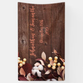 Bannière personnalisée 3'x5' Branche de coton sur  (Vertical)