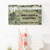 Bannière personnalisée 3'x5' Marine Type III Trois (En situation)