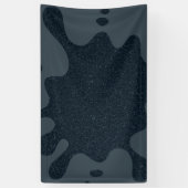 Bannière personnalisée à éclaboussures d'encre au  (Vertical)