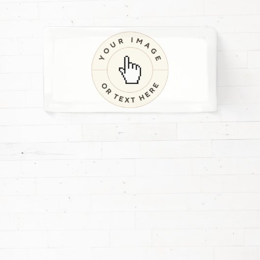 Bannière - Personnalisée (ajouter image/texte) (Insitu)