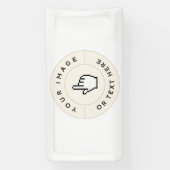 Bannière - Personnalisée (ajouter image/texte) (Verticale)