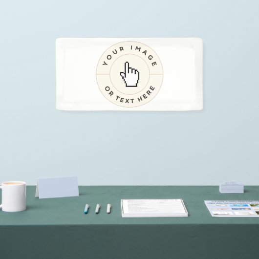 Bannière - Personnalisée (ajouter image/texte) (Salon professionnel)