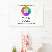 Bannière personnalisée avec logo de marque (Insitu)