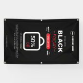 Bannière personnalisée avec logo pour le vendredi  (Horizontal)