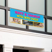 Bannière personnalisée d'appât et de poignée (Bâtiment extérieur)