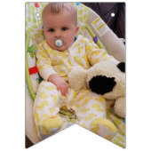 Bannière personnalisée de fête d'anniversaire de (Premier drapeau)