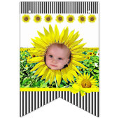 Bannière personnalisée de fête d'anniversaire de (Troisième drapeau)