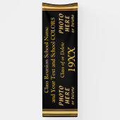 Bannière PERSONNALISÉE de la Réunion de classe (Vertical)