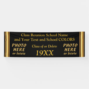 Bannière PERSONNALISÉE de la Réunion de classe