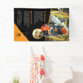 Bannière personnalisée de la société de constructi (En situation)