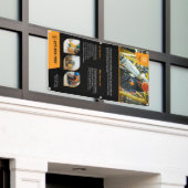 Bannière personnalisée de la société de constructi (Bâtiment extérieur)