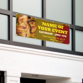 Bannière personnalisée de l'événement Barbecue (Bâtiment extérieur)