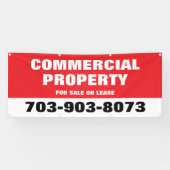 Bannière personnalisée de location-vente de propri (Horizontal)