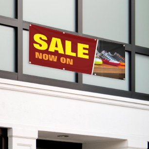 Bannière personnalisée de publicité de vente en ma