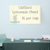 Bannière personnalisée de stand de limonade (Salon professionnel)