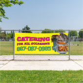 Bannière personnalisée des services de restauratio (Insitu)