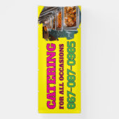 Bannière personnalisée des services de restauratio (Verticale)