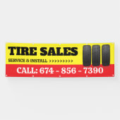 Bannière personnalisée des ventes des services de  (Horizontal)