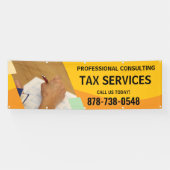 Bannière personnalisée extérieure de consultation  (Horizontal)