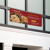 Bannière personnalisée extérieure pour les offres  (Bâtiment extérieur)