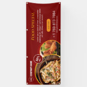 Bannière personnalisée extérieure pour les offres  (Vertical)