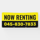 Bannière personnalisée « Location en cours » (Horizontal)