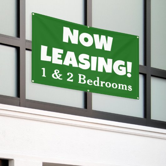 Bannière personnalisée maintenant louée (Bâtiment extérieur)