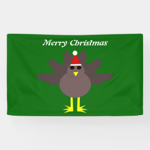 Bannière personnalisée Noël mignon Turquie