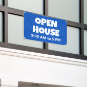 Bannière personnalisée OPEN HOUSE (Bâtiment extérieur)