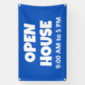 Bannière personnalisée OPEN HOUSE (Verticale)