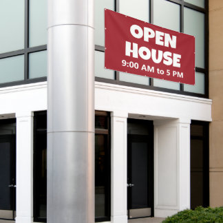 Bannière personnalisée OPEN HOUSE