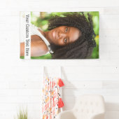 Bannière personnalisée Photo & Texte (En situation)