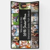 Bannière personnalisée PHOTOS, TEXTE & COULEUR (Vertical)