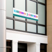 Bannière personnalisée pour la garde d'enfants (Bâtiment extérieur)