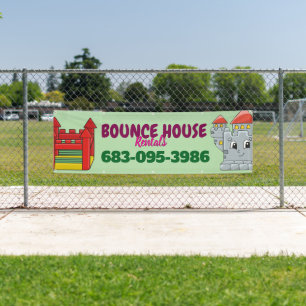 Bannière personnalisée pour la location de maisons