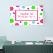 Bannière personnalisée pour l'anniversaire de la p (Salon professionnel)