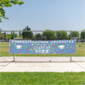 Bannière Personnalisée Pour Les Diplômés, Fête De  (En situation)