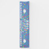 Bannière Personnalisée Pour Les Diplômés, Fête De  (Vertical)