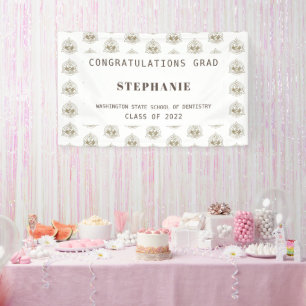 Bannière personnalisée pour les études dentaires