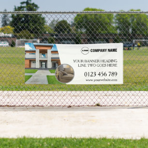 Bannière personnalisée pour l'immobilier