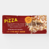 Bannière personnalisée pour Pizza Place (Horizontal)