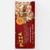 Bannière personnalisée pour pizzéria (Vertical)