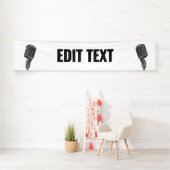 Bannière personnalisée pour scène d'événement avec (En situation)