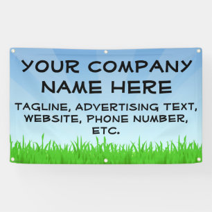 Bannière personnalisée publicitaire commerciale Bl